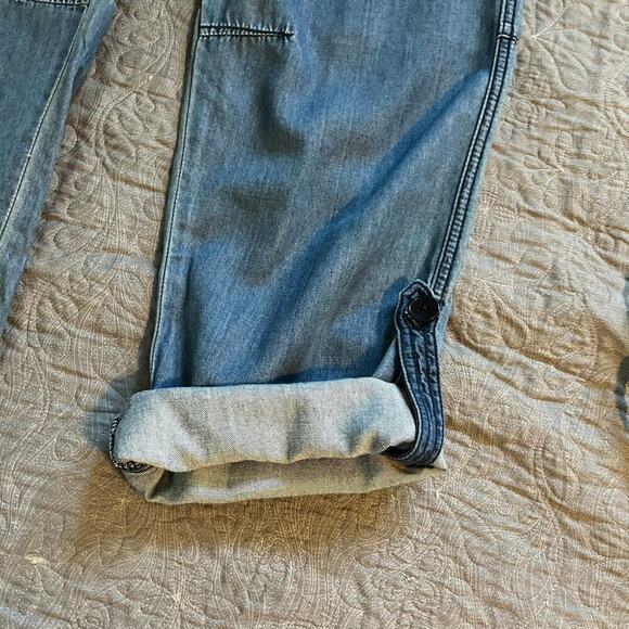 Juicy couture cargo relaxed soft denim pants drawstring waist size 32/large - Picture 8 of 11
